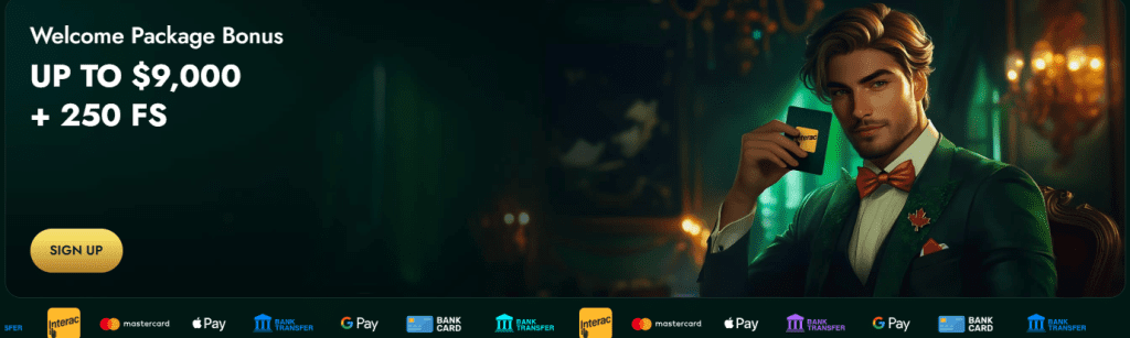 Crowngreen Casino Welcome Bonus